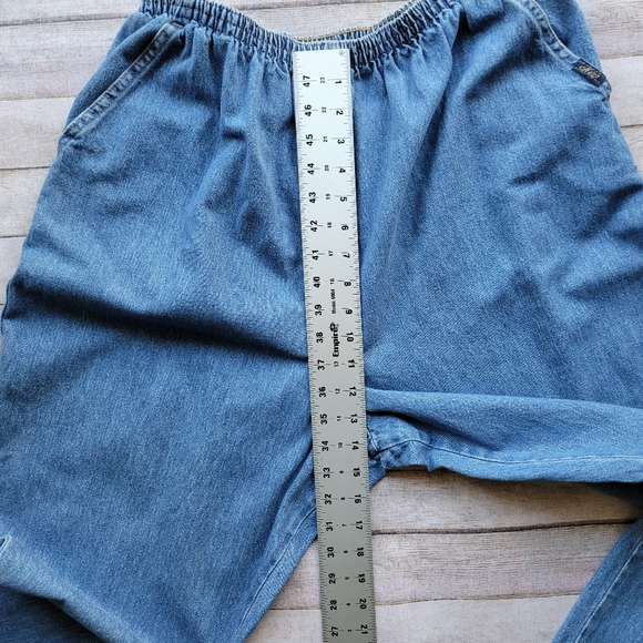 Chic denim blue jean granny pants size 18 - Picture 4 of 8